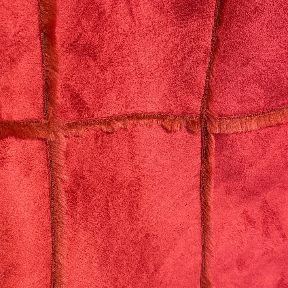 SOLD!! OFFERS INVALID! Regent Park Faux Suede Coat with Faux Fur Collar Size M - Picture 15 of 15